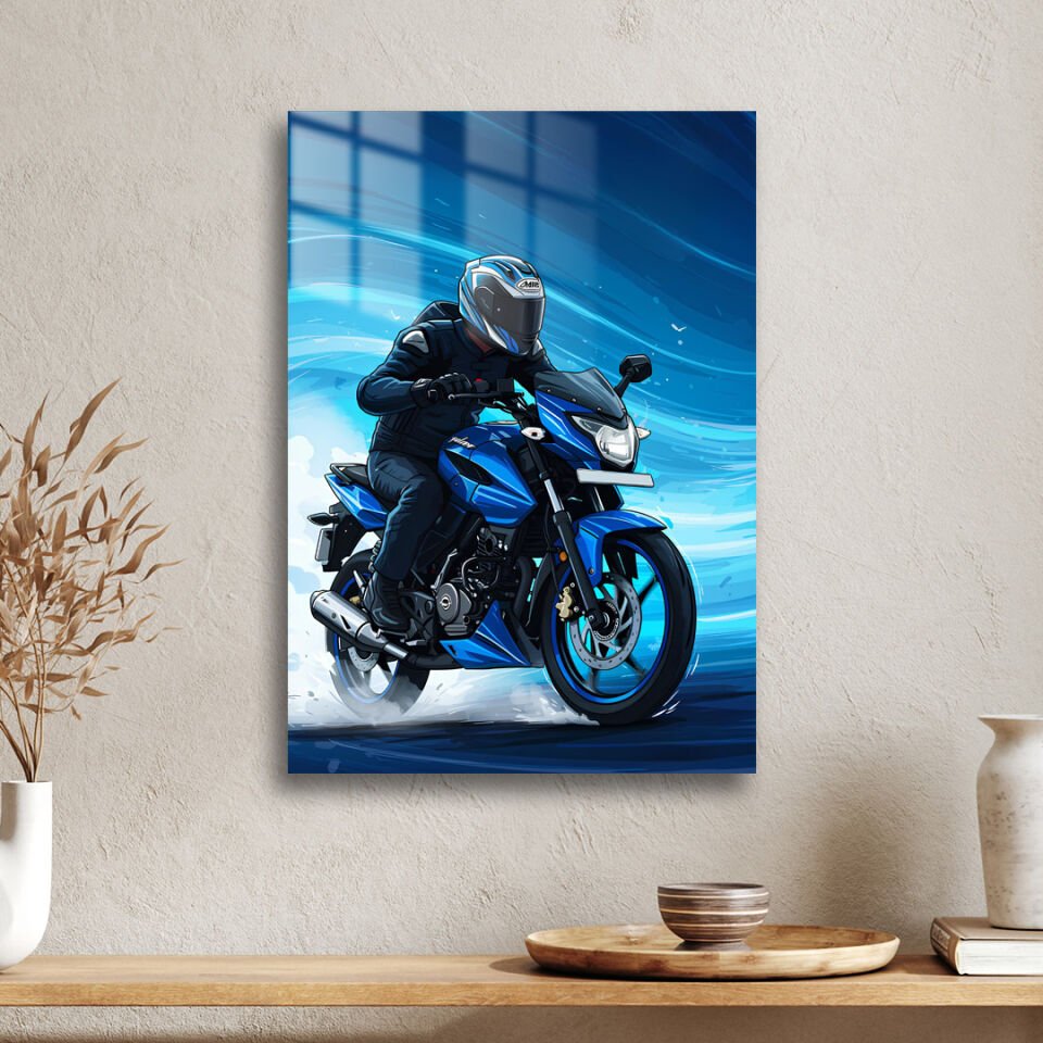Motosiklet 05 Metal Poster