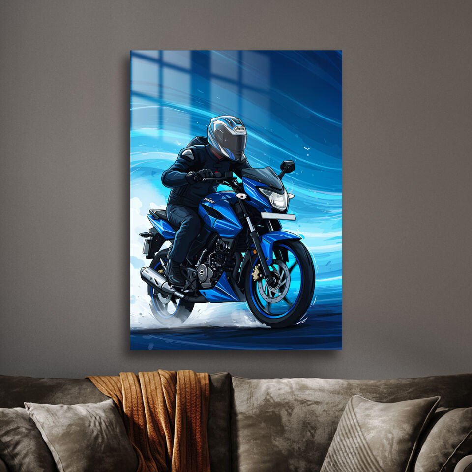 Motosiklet 05 Metal Poster