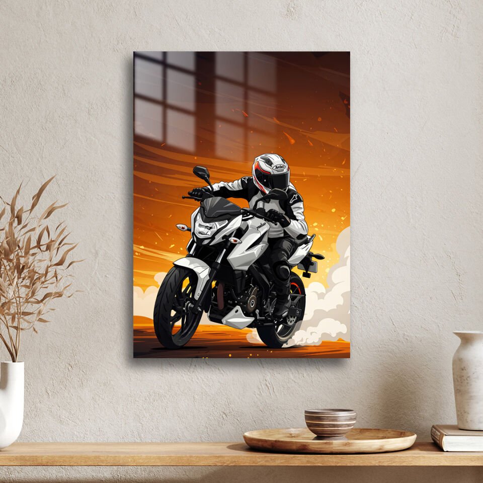 Motosiklet 06 Metal Poster