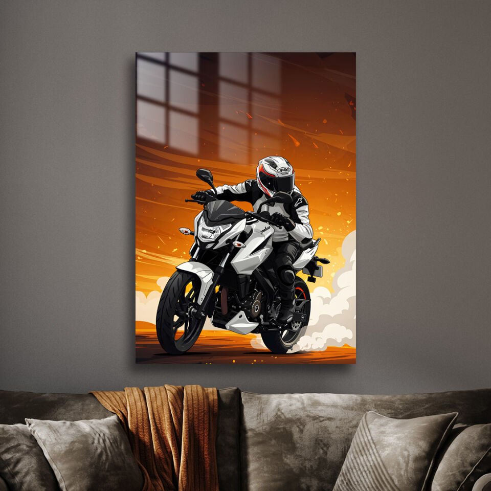 Motosiklet 06 Metal Poster