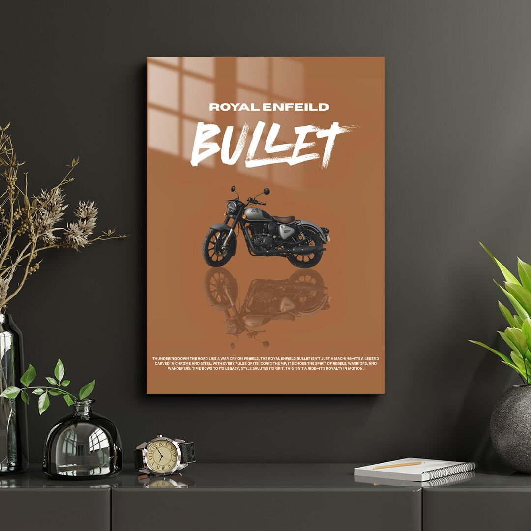 Royal Enfield Classic 01 Metal Poster