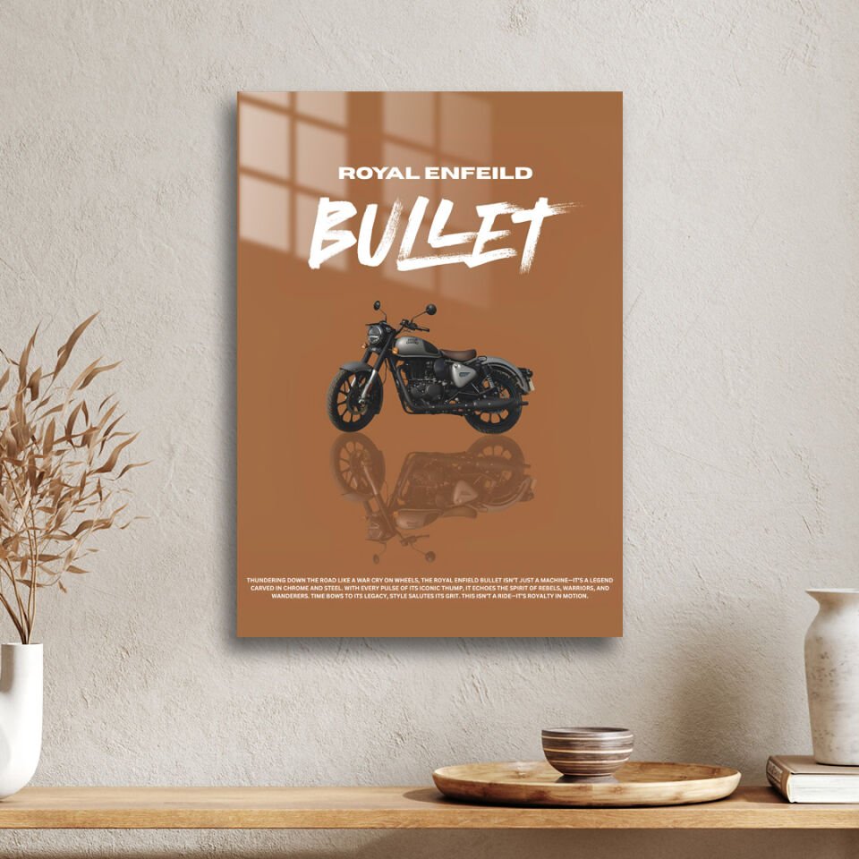 Royal Enfield Classic 01 Metal Poster