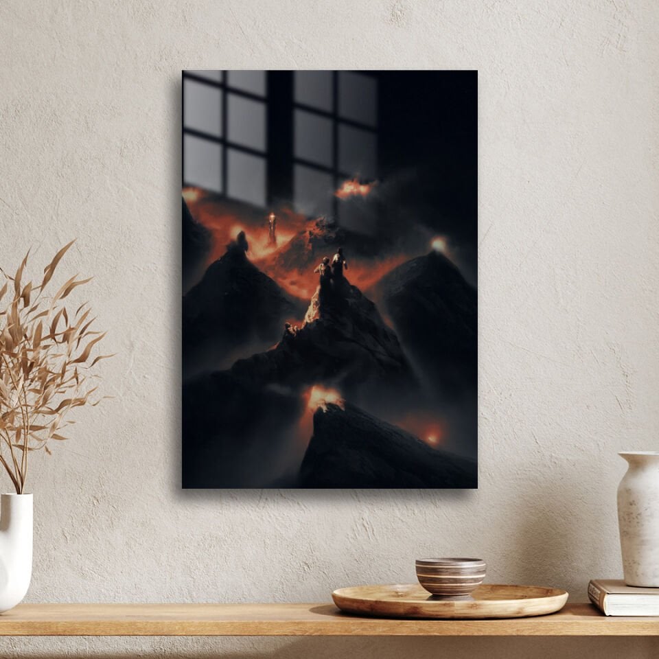 Lord Of The Rings 18 Metal Poster