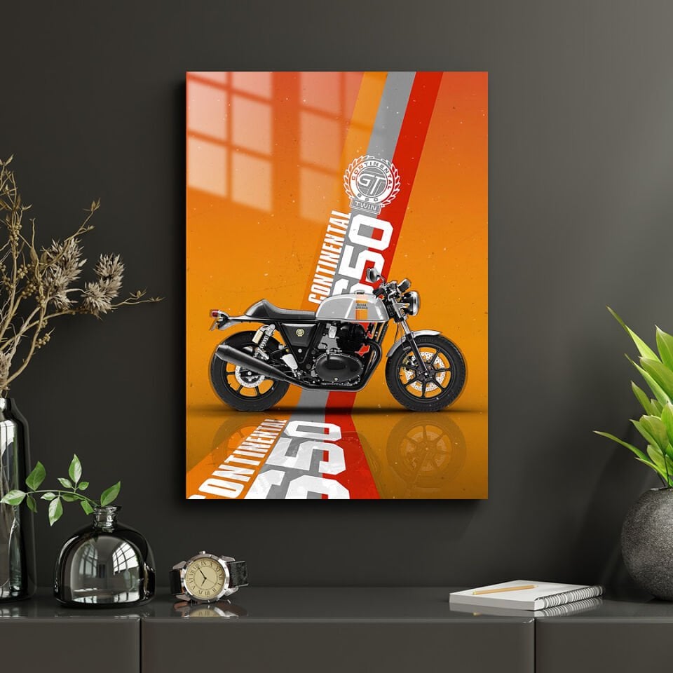 Royal Enfield Continental GT 650 01 Metal Poster