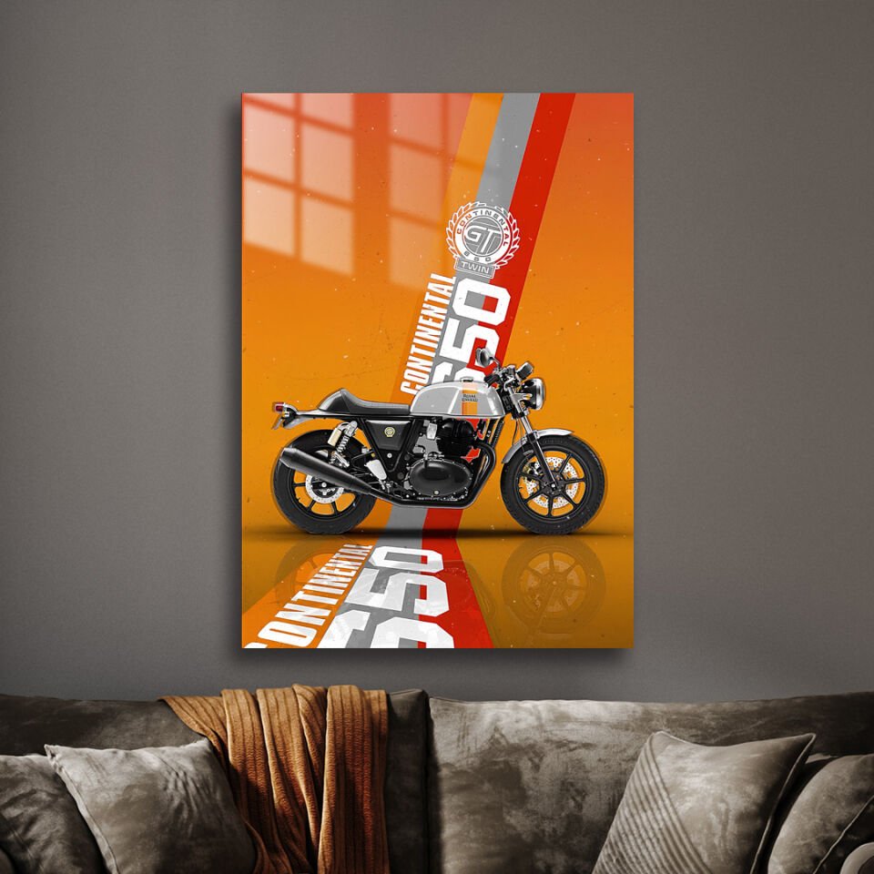 Royal Enfield Continental GT 650 01 Metal Poster