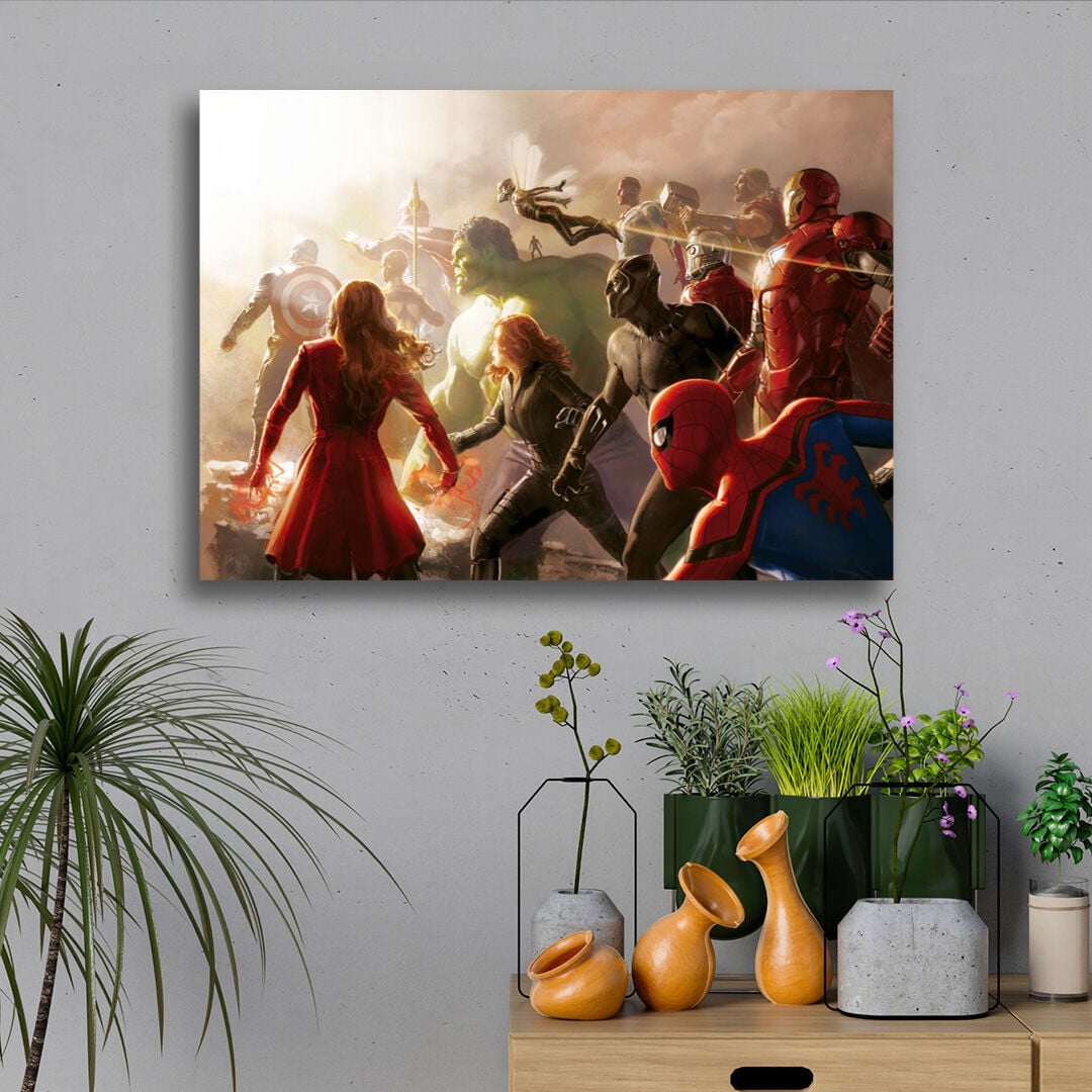 Avengers 01 Metal Poster