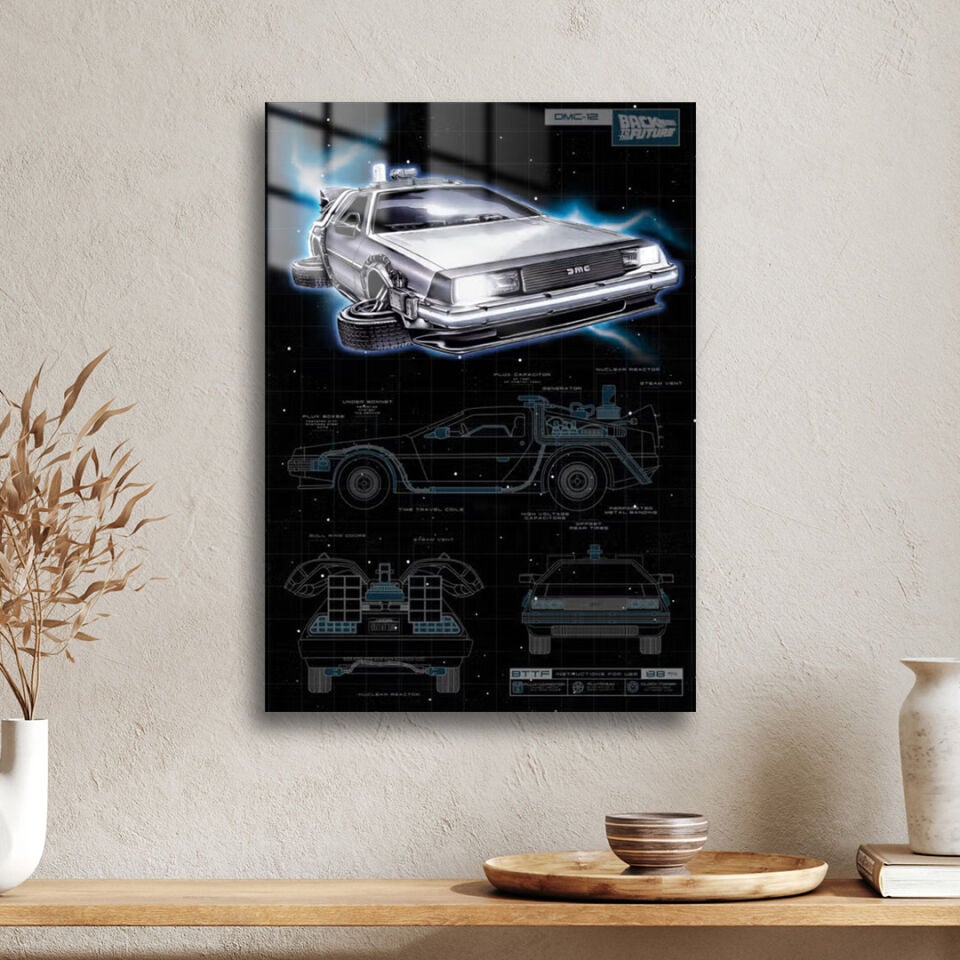 Back To The Future 07 Metal Poster