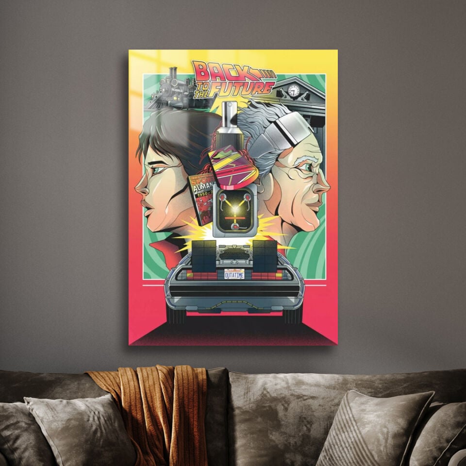Back To The Future 08 Metal Poster
