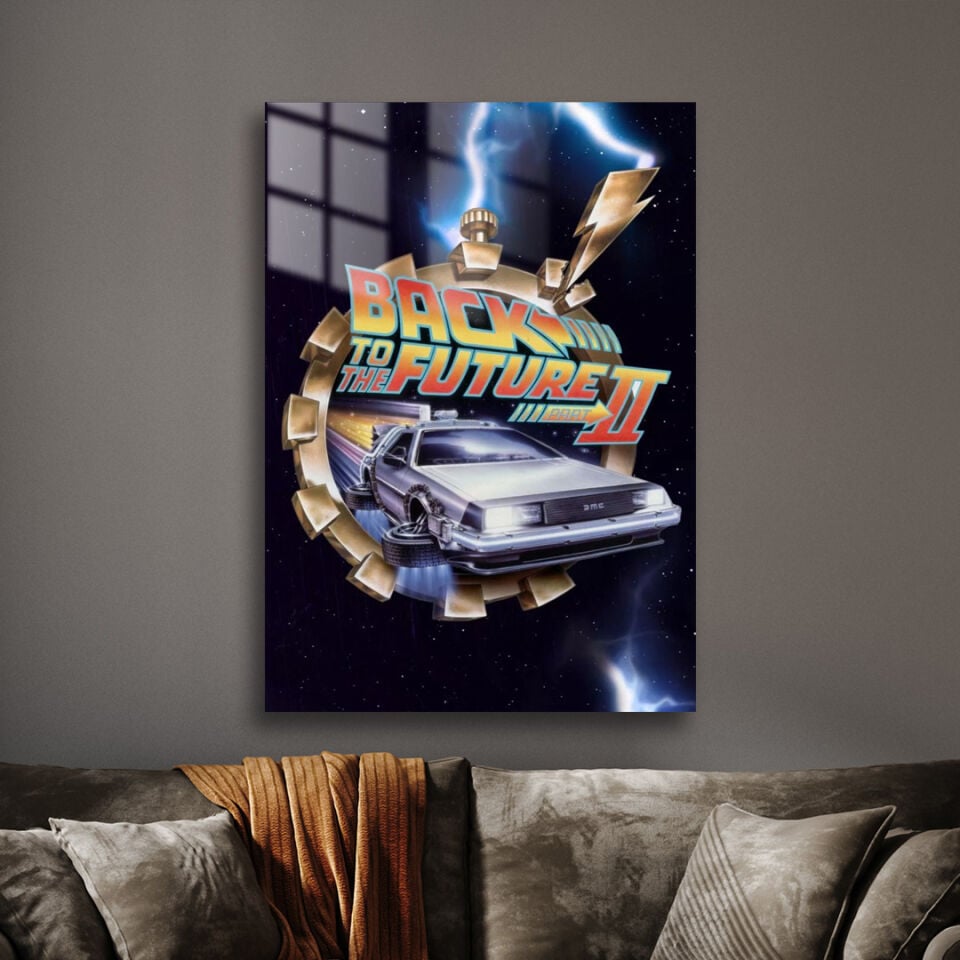 Back To The Future 10 Metal Poster