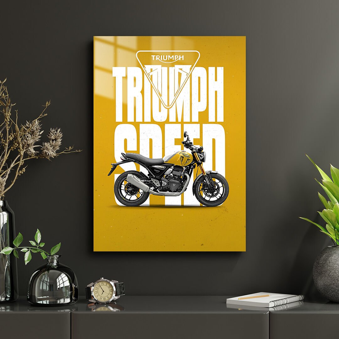 Triumph Speed 400 01 Metal Poster