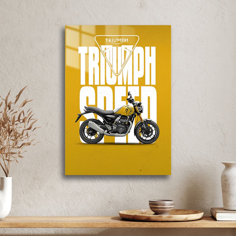 Triumph Speed 400 01 Metal Poster
