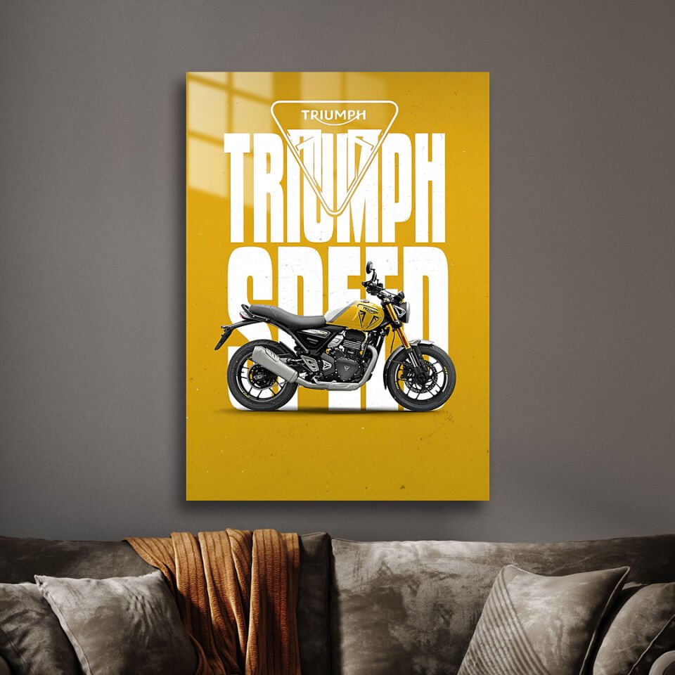 Triumph Speed 400 01 Metal Poster