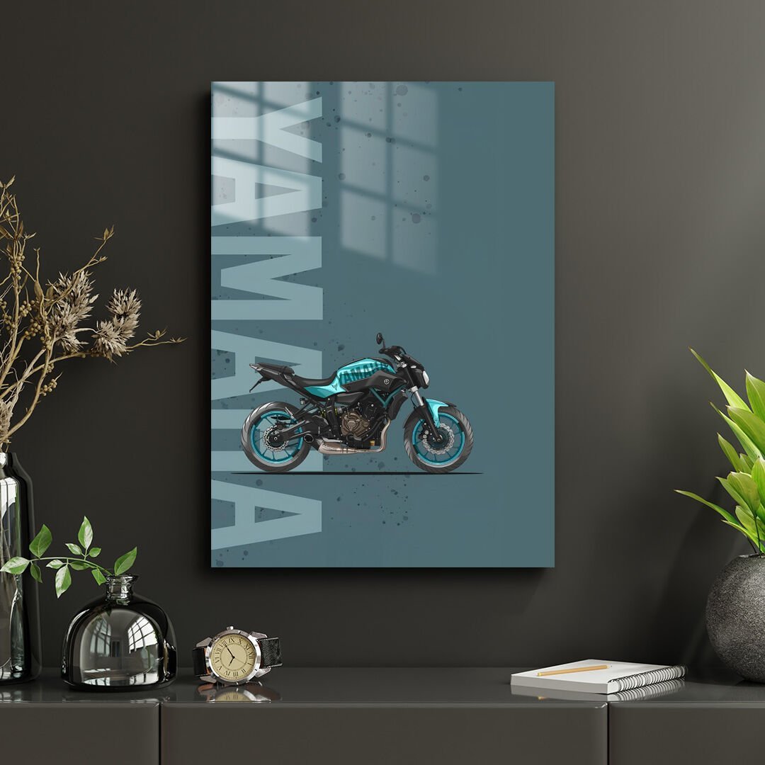 Yamaha MT-07 01 Metal Poster