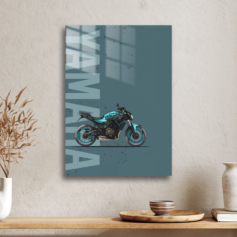 Yamaha MT-07 01 Metal Poster