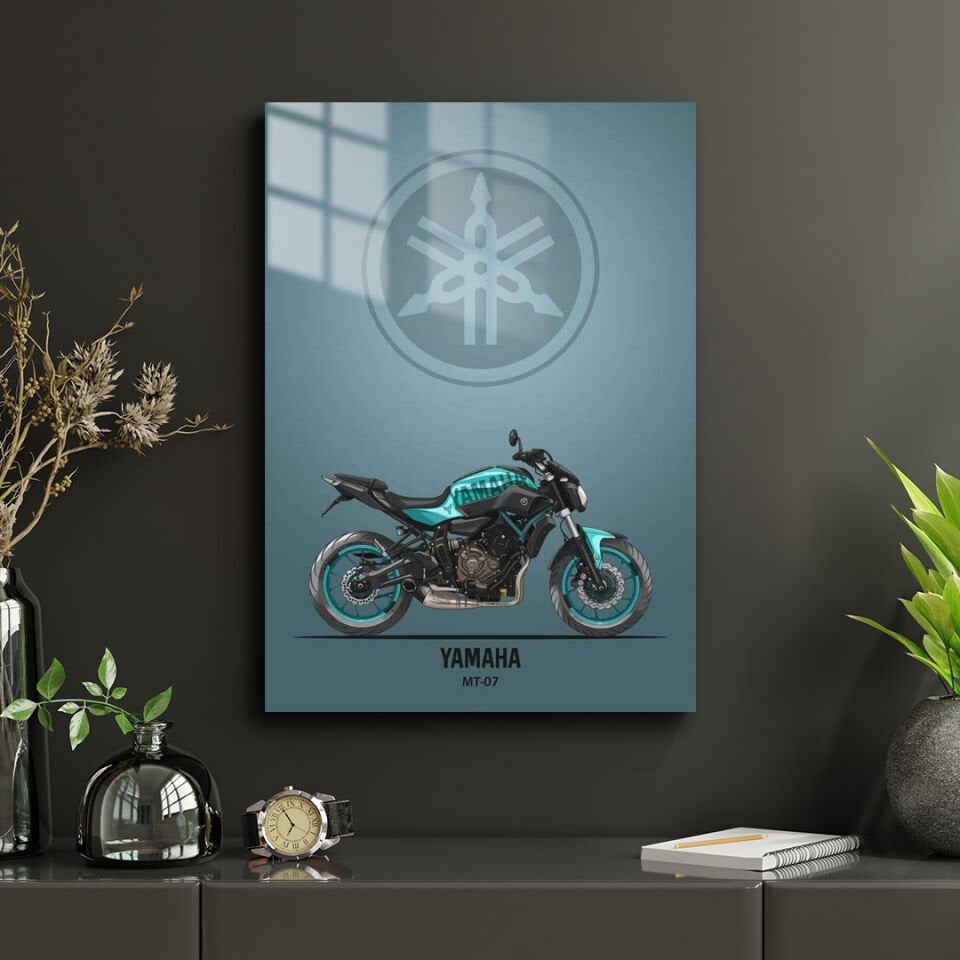 Yamaha MT-07 02 Metal Poster