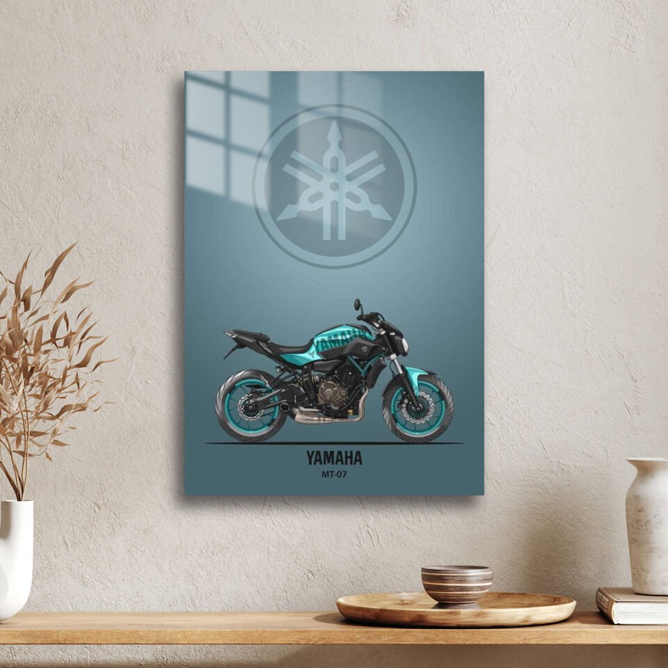 Yamaha MT-07 02 Metal Poster
