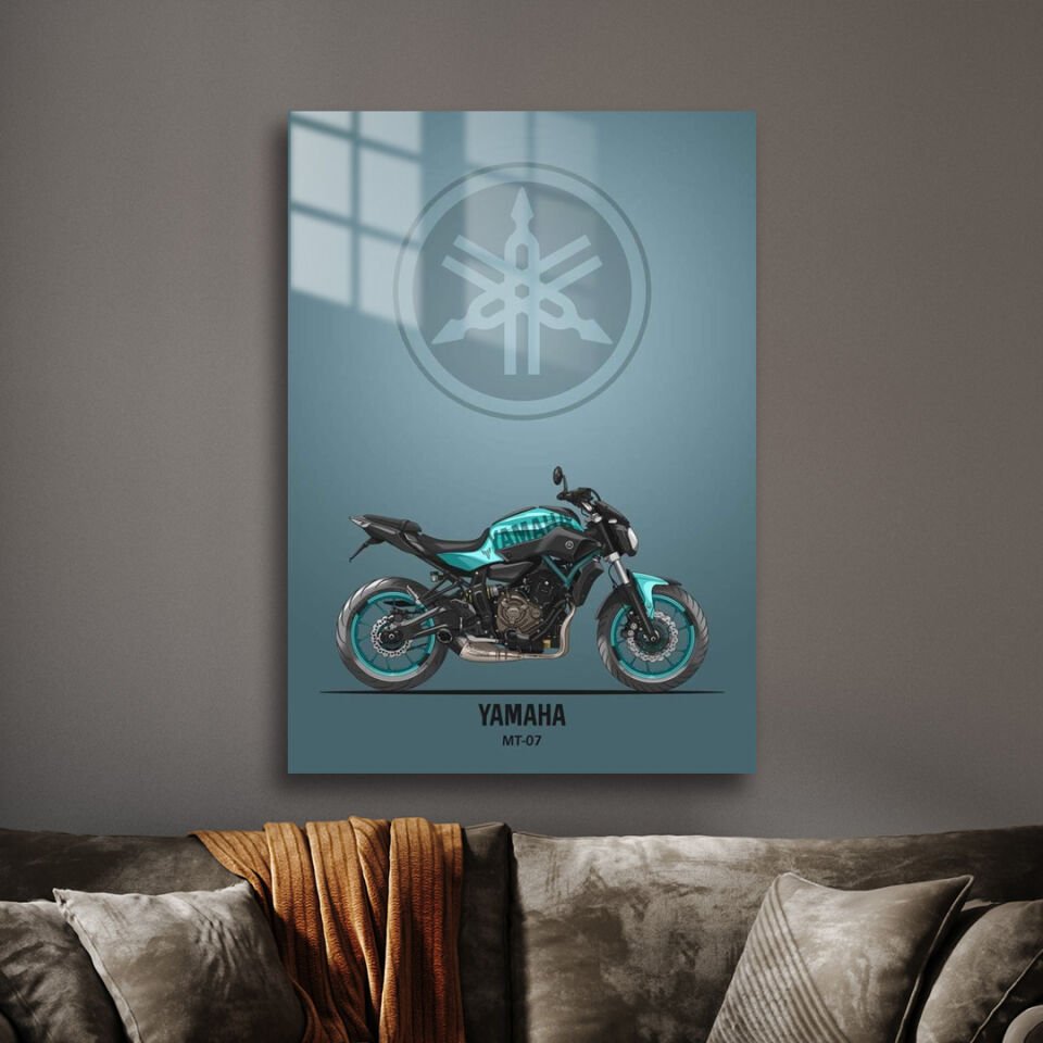 Yamaha MT-07 02 Metal Poster