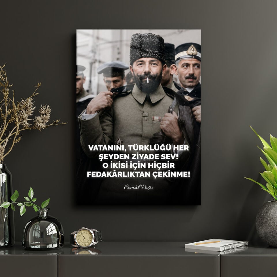 Cemal Paşa 04 Metal Poster