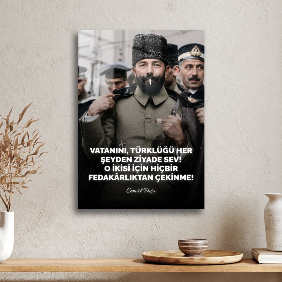 Cemal Paşa 04 Metal Poster