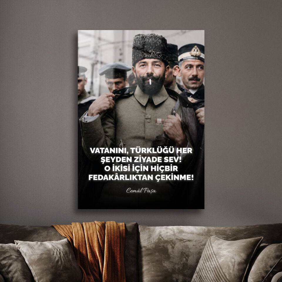 Cemal Paşa 04 Metal Poster
