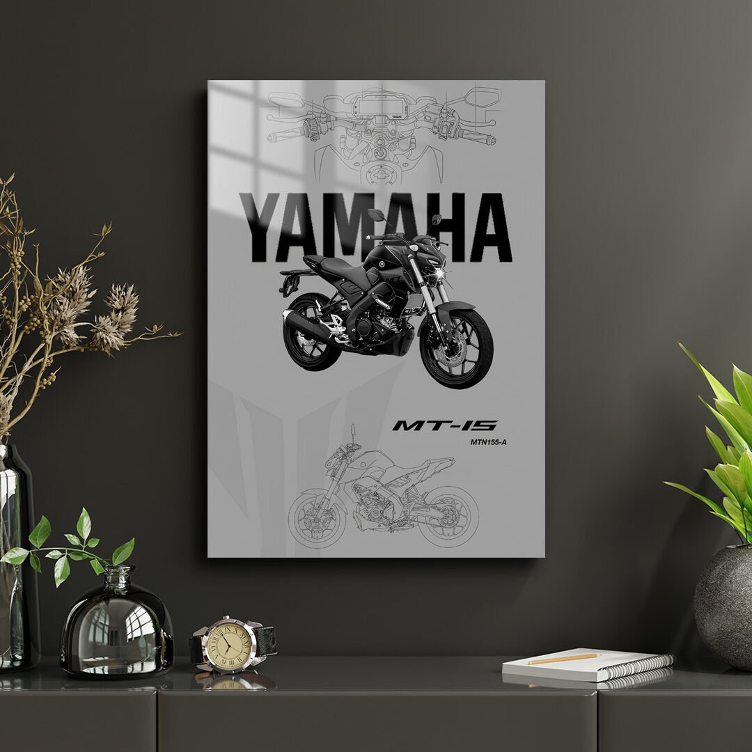 Yamaha MT-15 01 Metal Poster