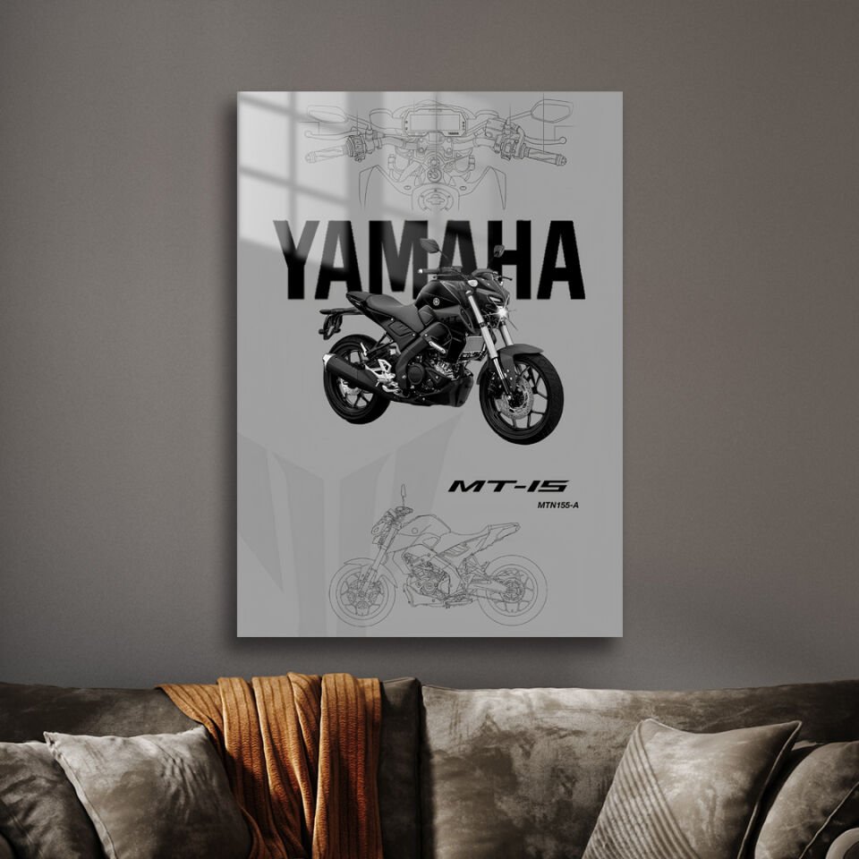 Yamaha MT-15 01 Metal Poster