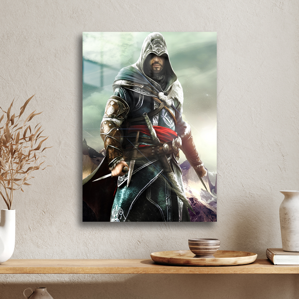 Ezio Auditore 07 Metal Poster