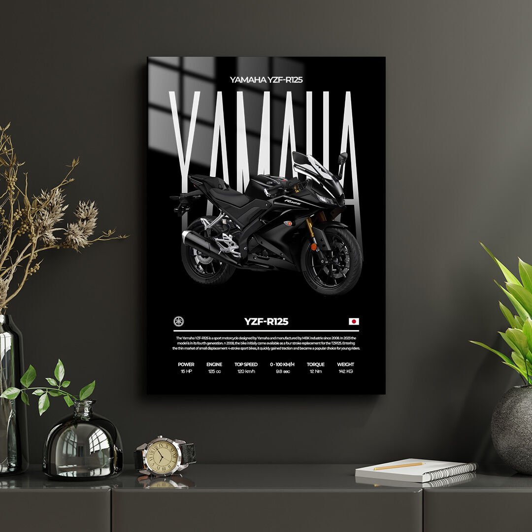 Yamaha YZF R1 03 Metal Poster