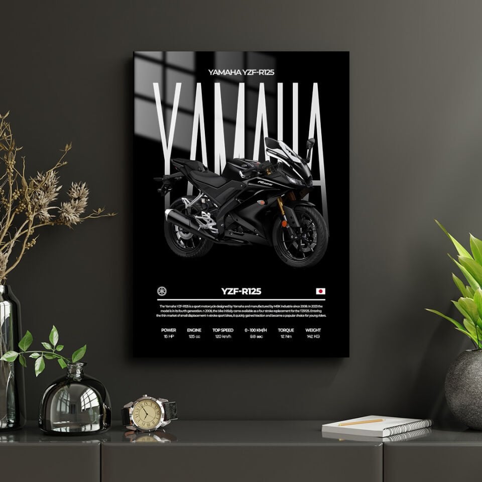 Yamaha YZF R1 03 Metal Poster