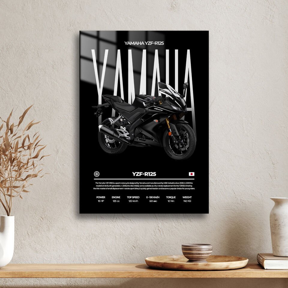 Yamaha YZF R1 03 Metal Poster