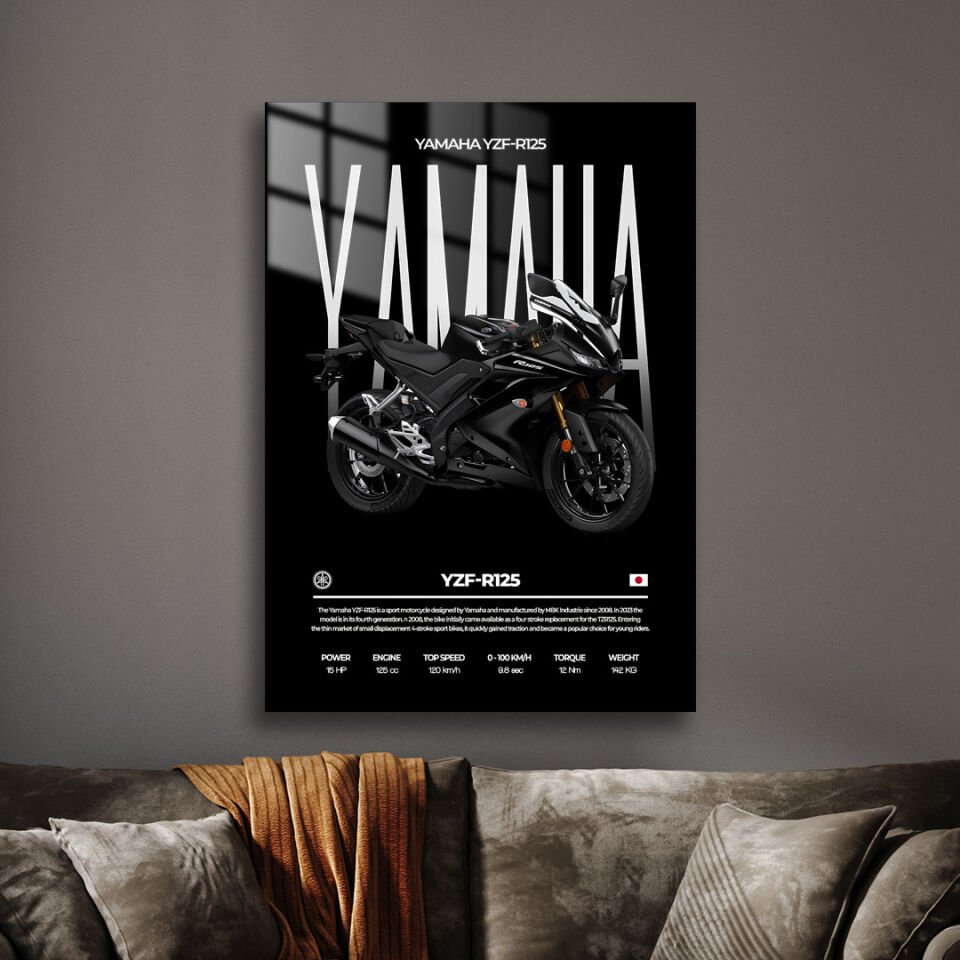 Yamaha YZF R1 03 Metal Poster
