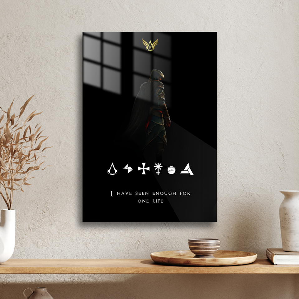 Ezio Auditore 10 Metal Poster