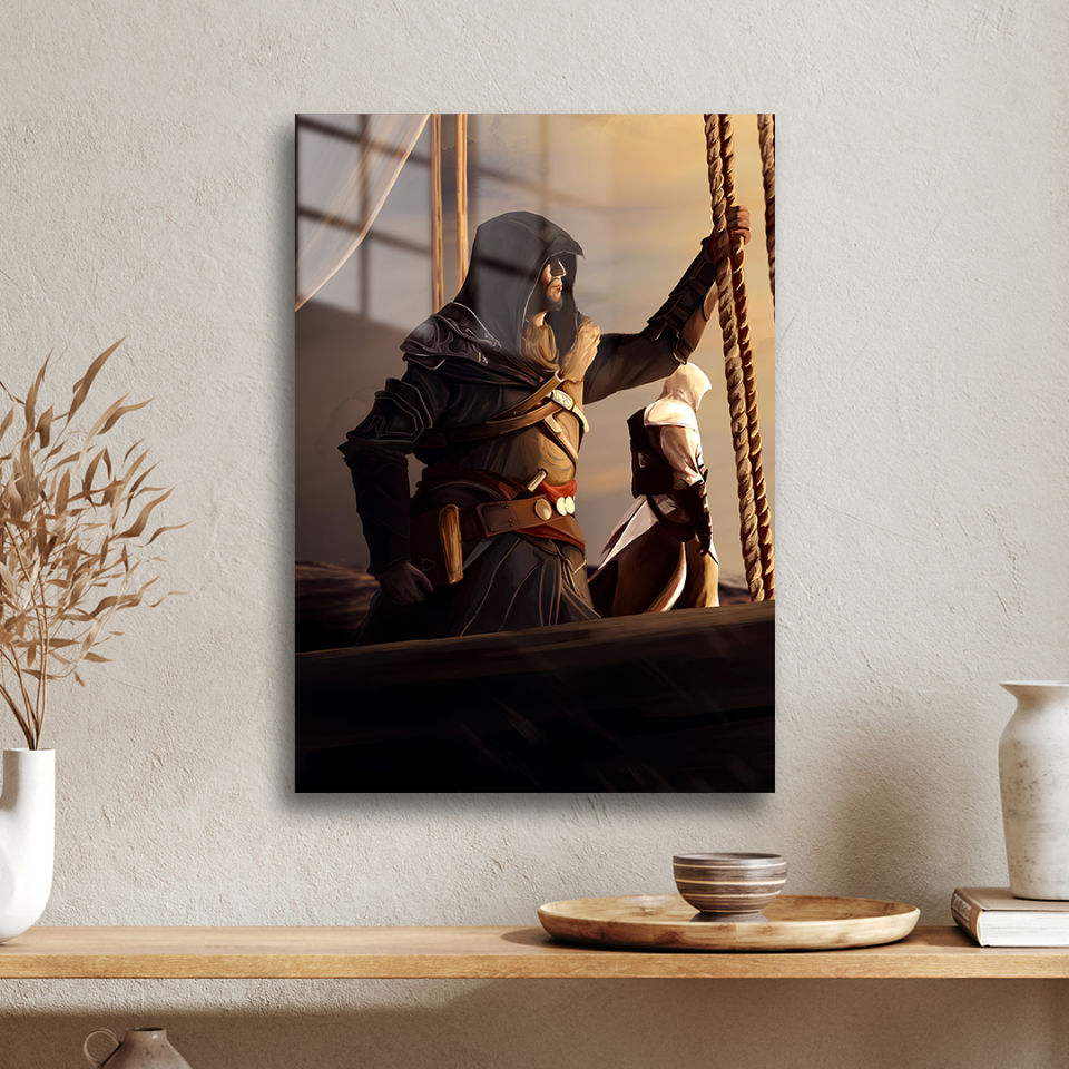 Ezio Auditore 11 Metal Poster
