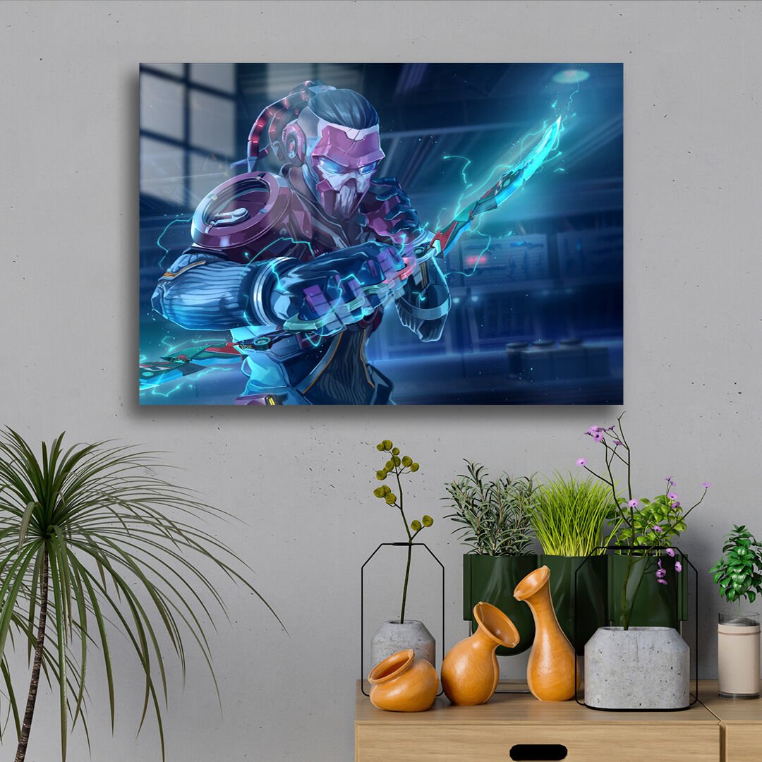 Fade 01 Metal Poster
