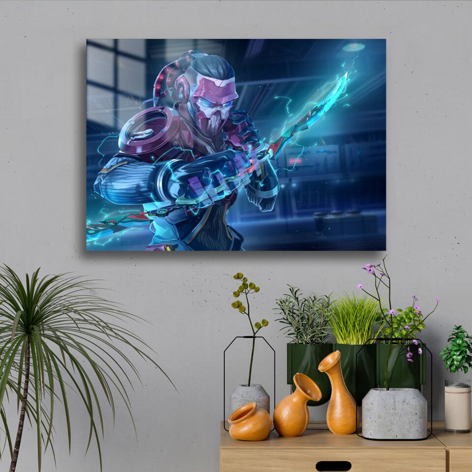 Fade 01 Metal Poster