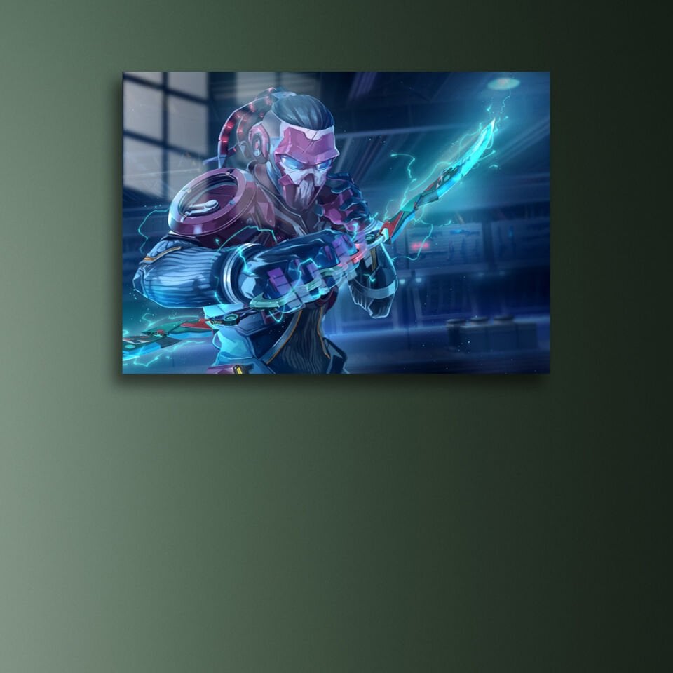 Fade 01 Metal Poster