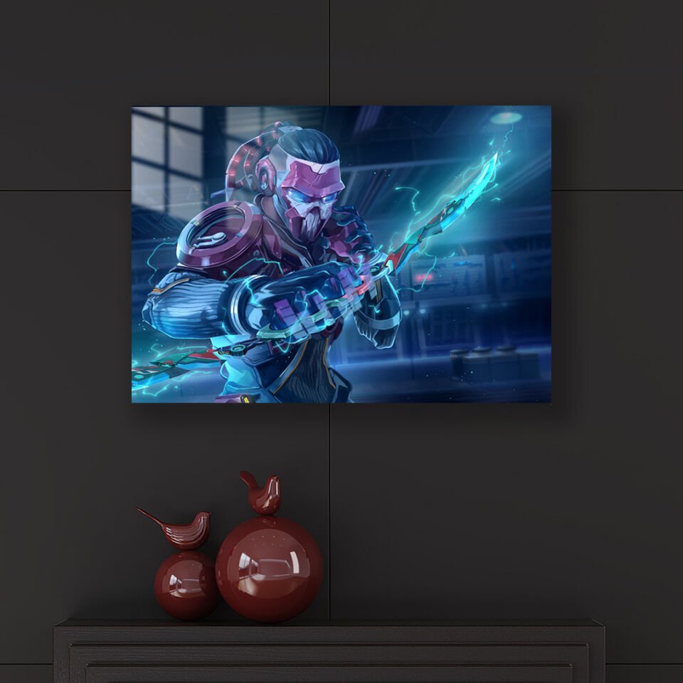 Fade 01 Metal Poster
