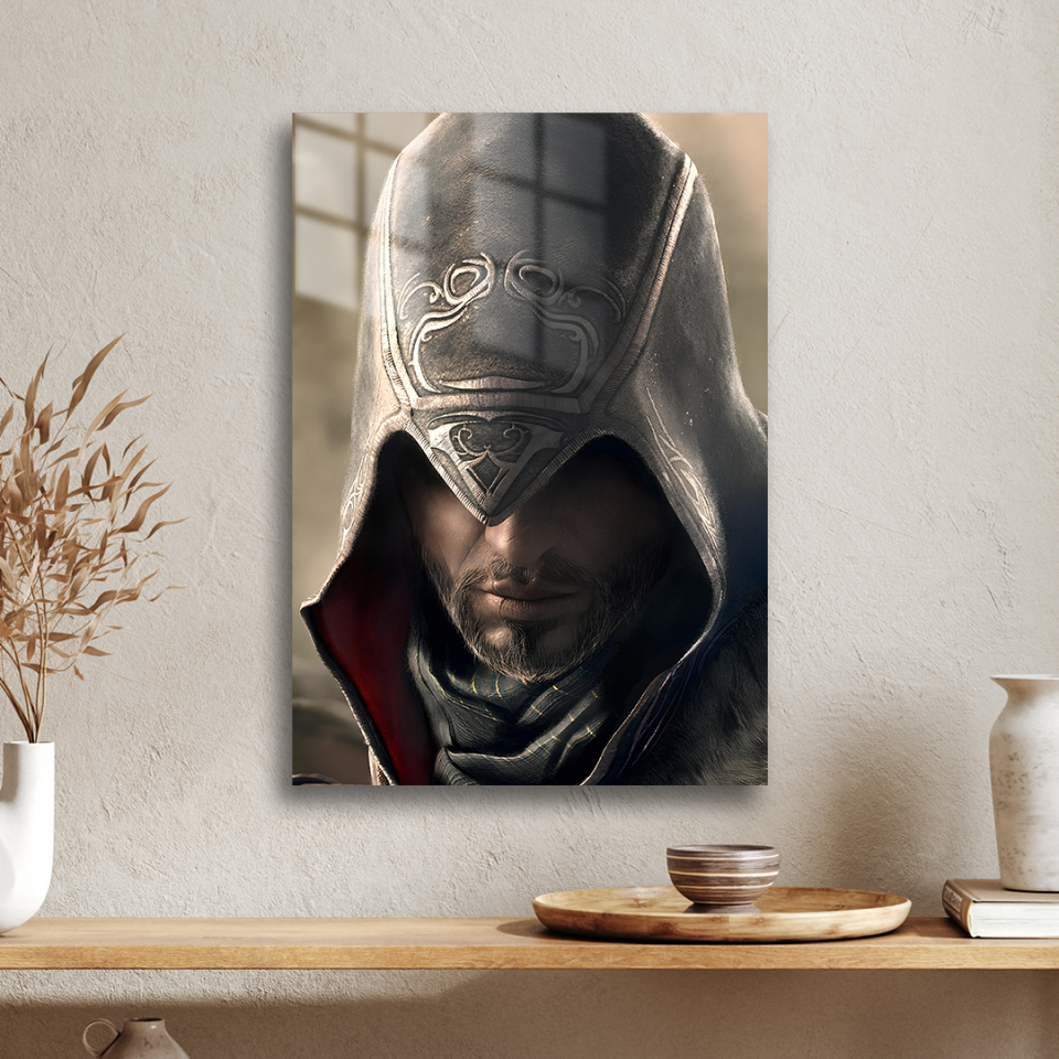 Ezio Auditore 12 Metal Poster