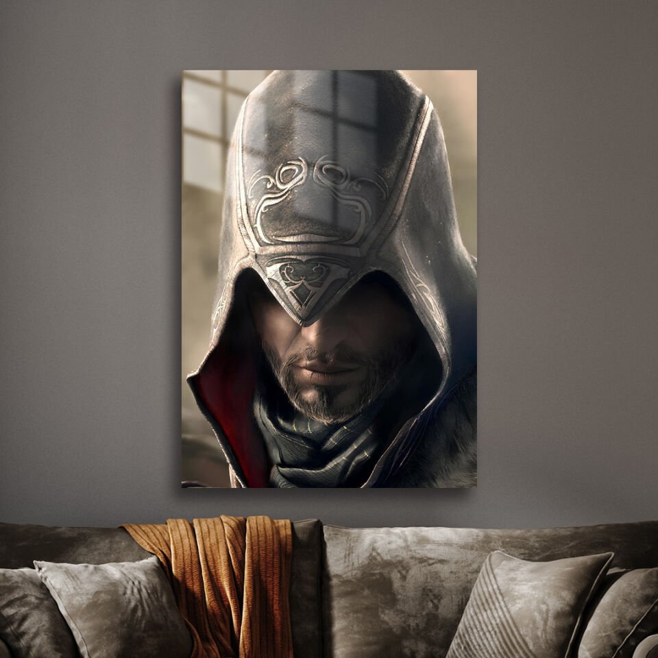Ezio Auditore 12 Metal Poster