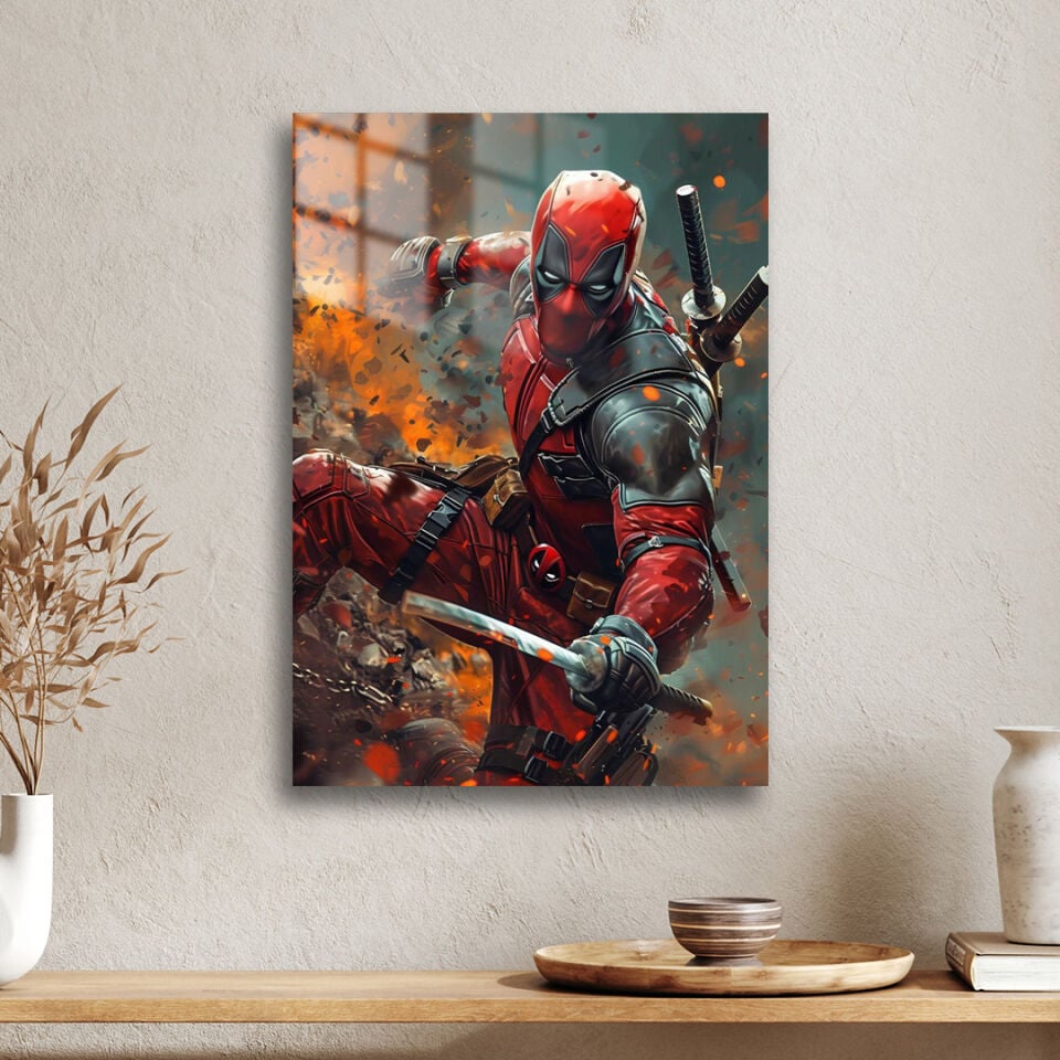 Deadpool 03 Metal Poster