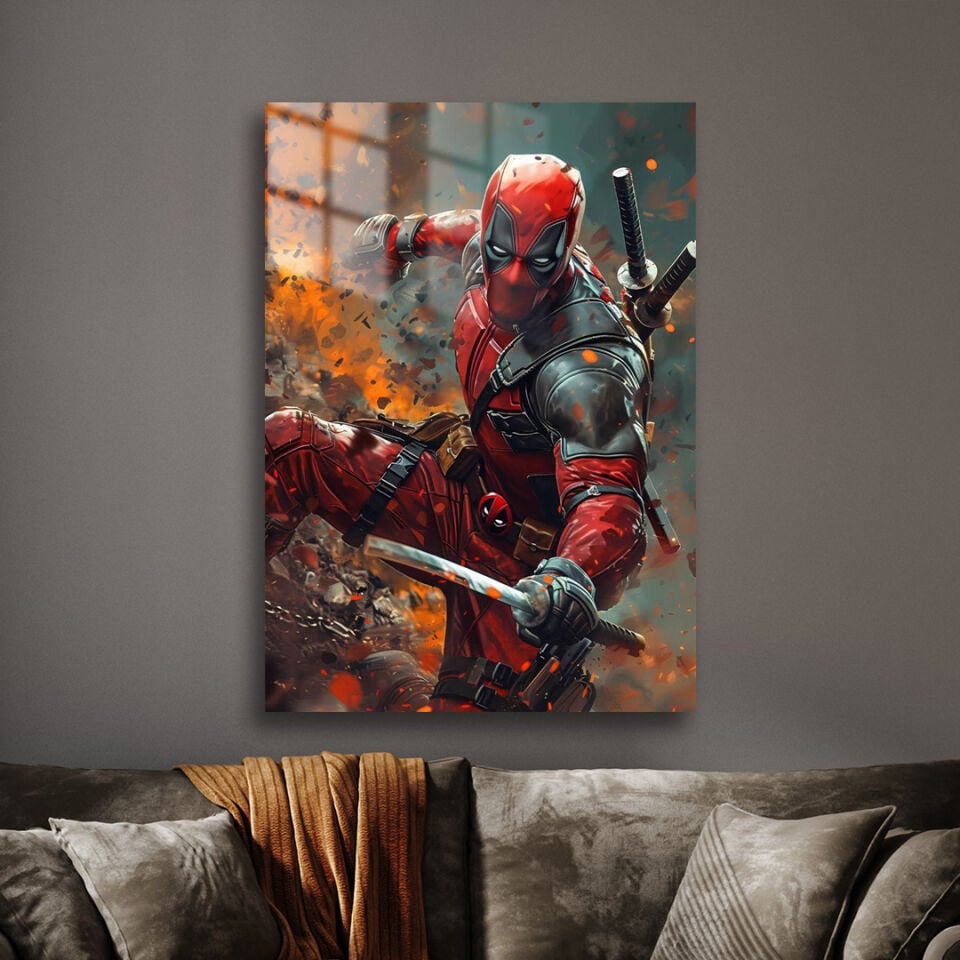 Deadpool 03 Metal Poster