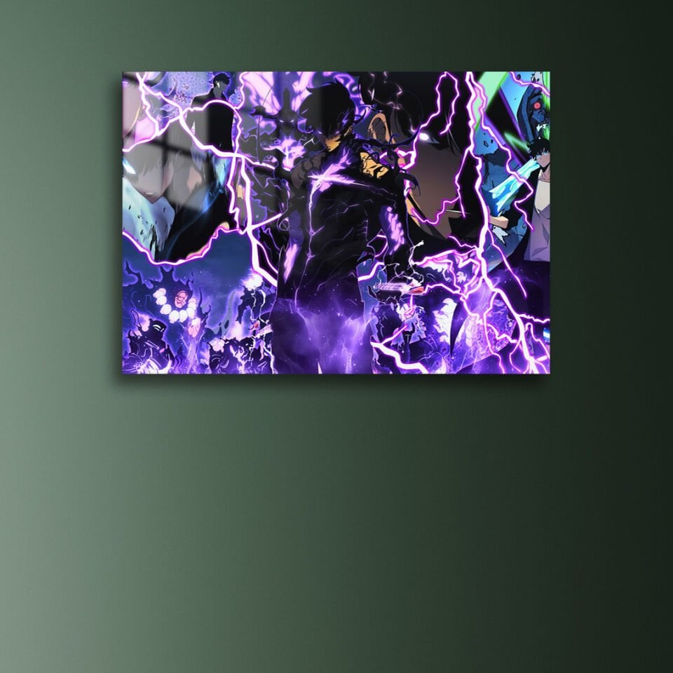 Solo Leveling 05 Metal Poster
