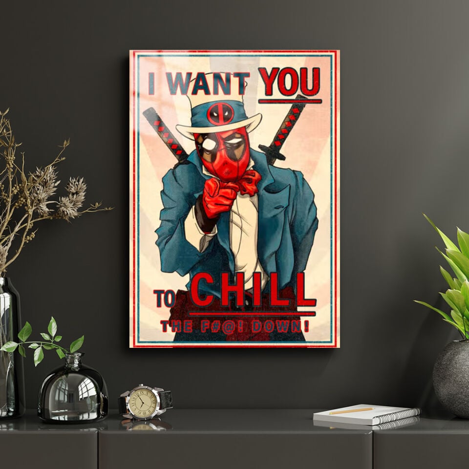 Deadpool 04 Metal Poster
