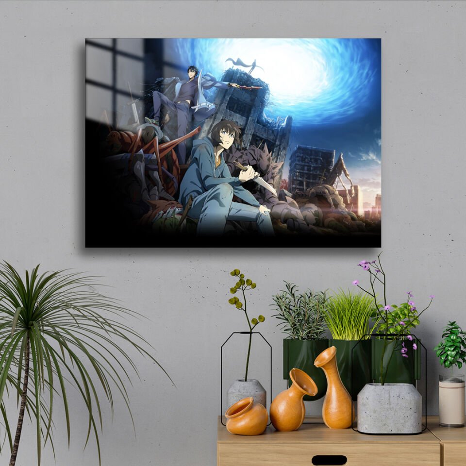 Solo Leveling 08 Metal Poster
