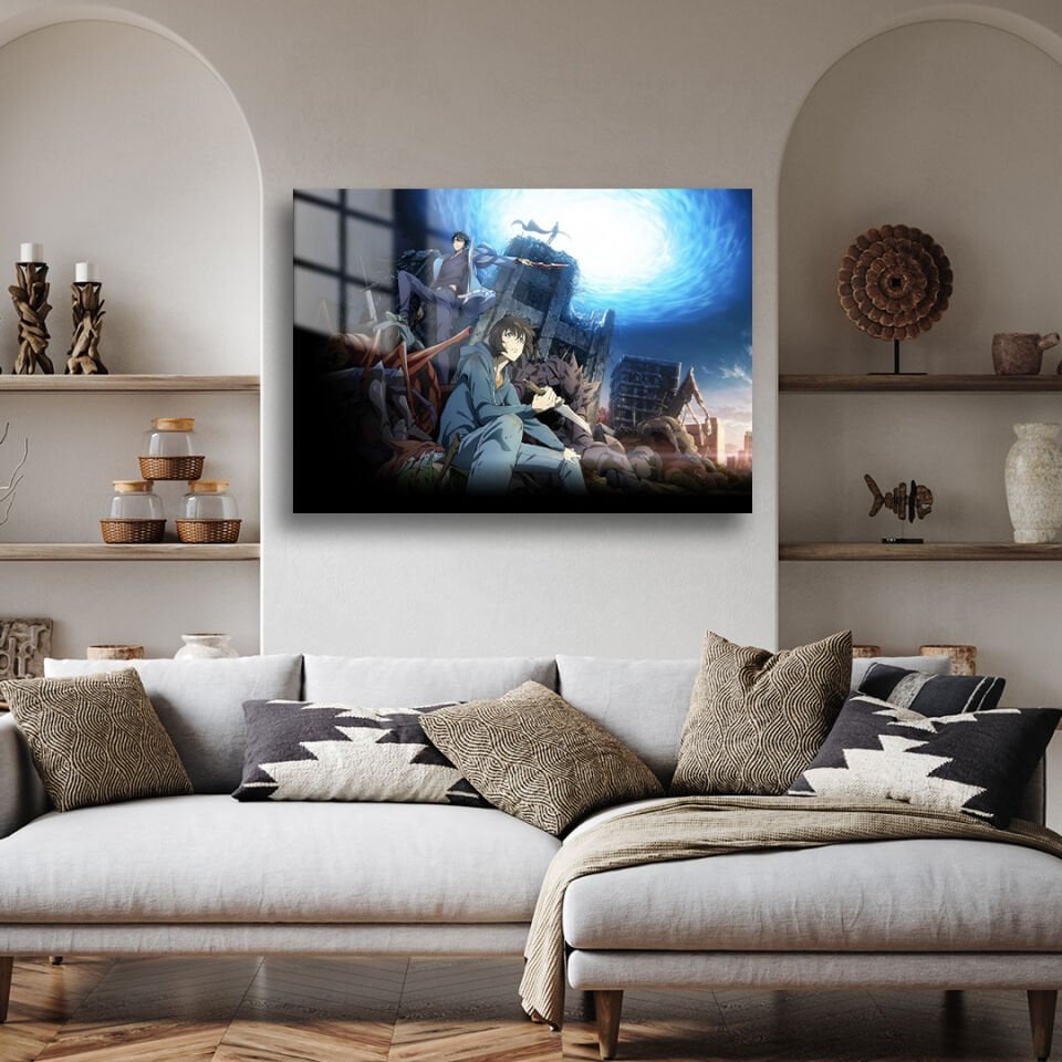 Solo Leveling 08 Metal Poster