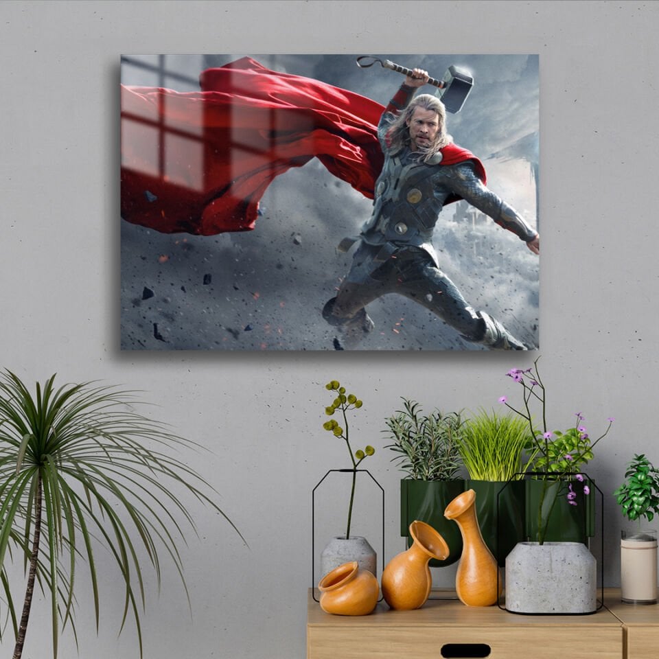 Thor The Dark World 01 Metal Poster