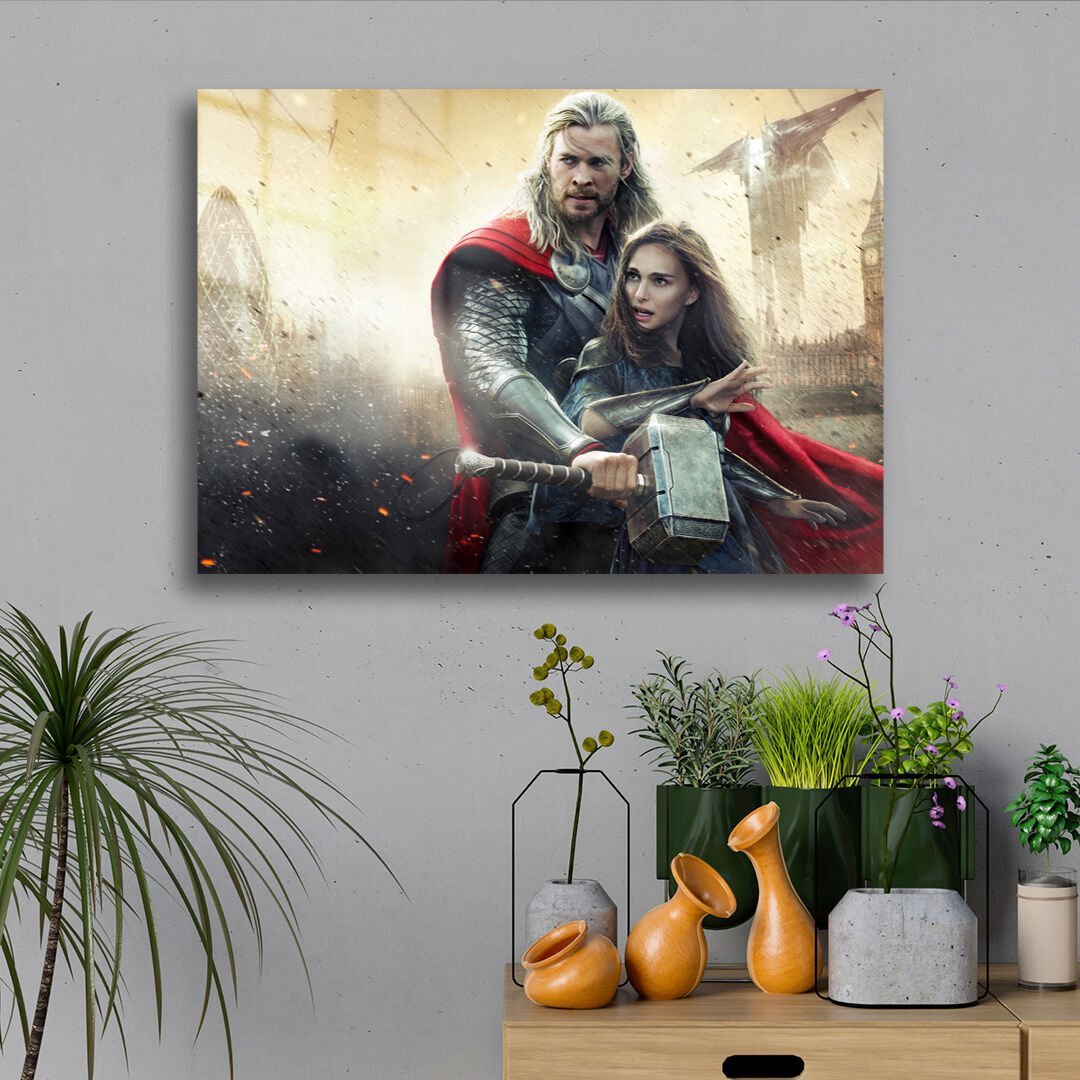 Thor The Dark World 02 Metal Poster