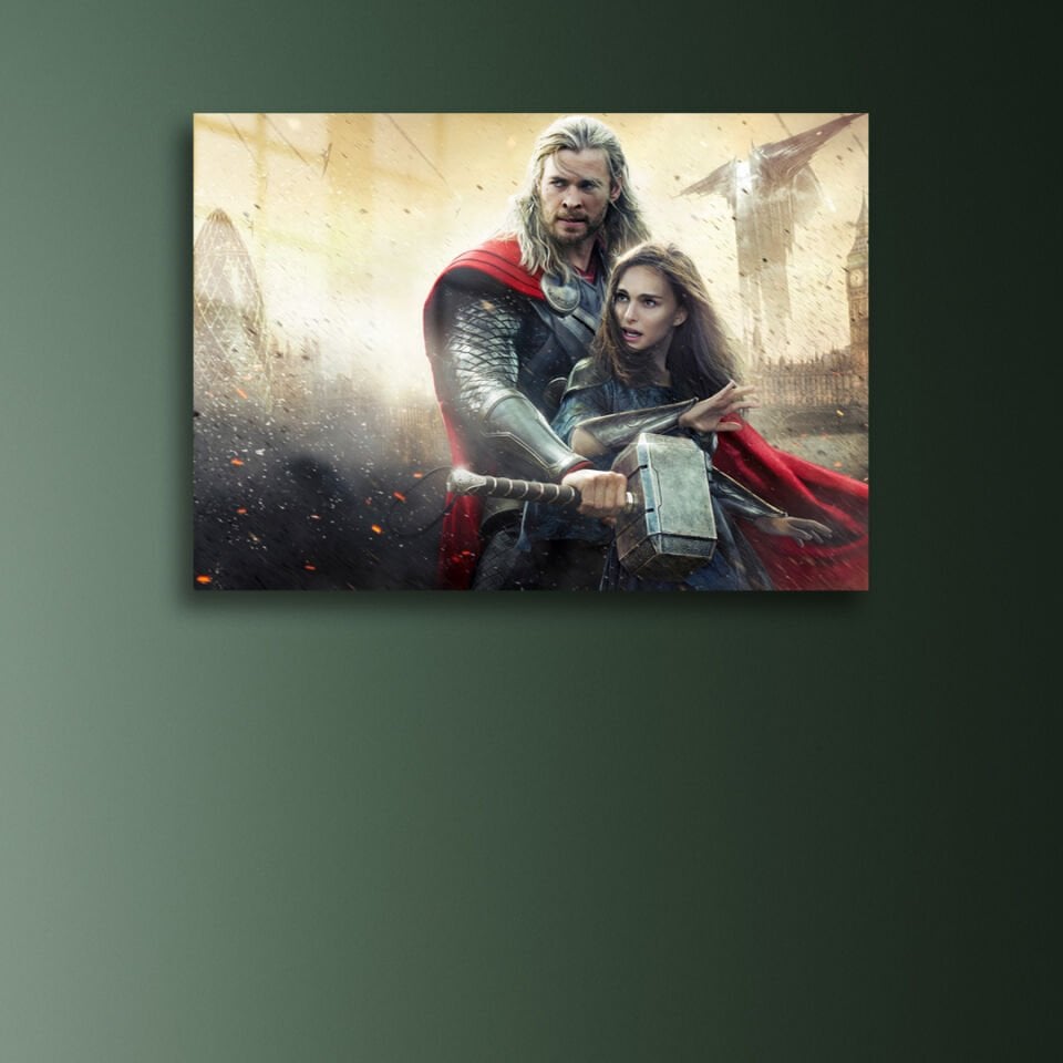 Thor The Dark World 02 Metal Poster