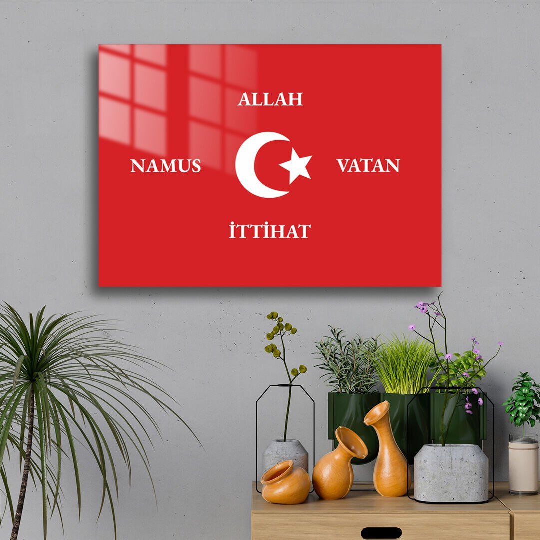 İttihad-i İslâm Sancağı 02 Metal Poster