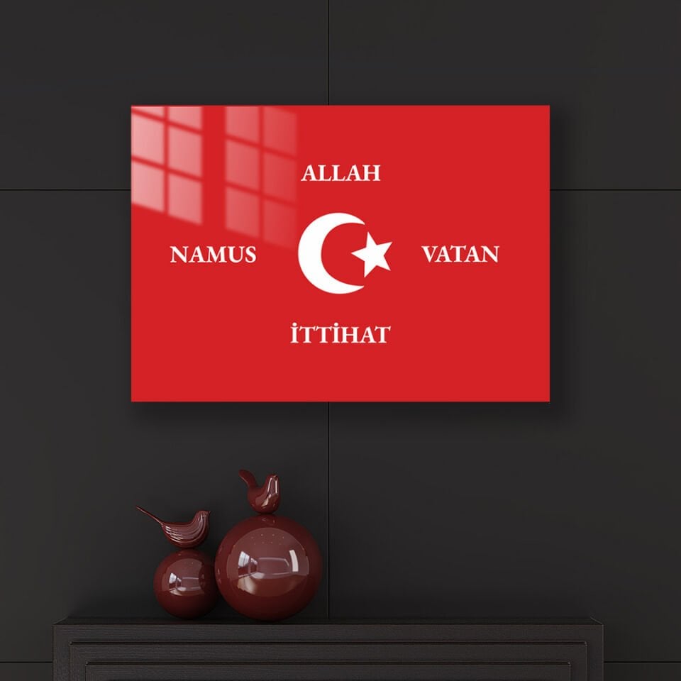 İttihad-i İslâm Sancağı 02 Metal Poster